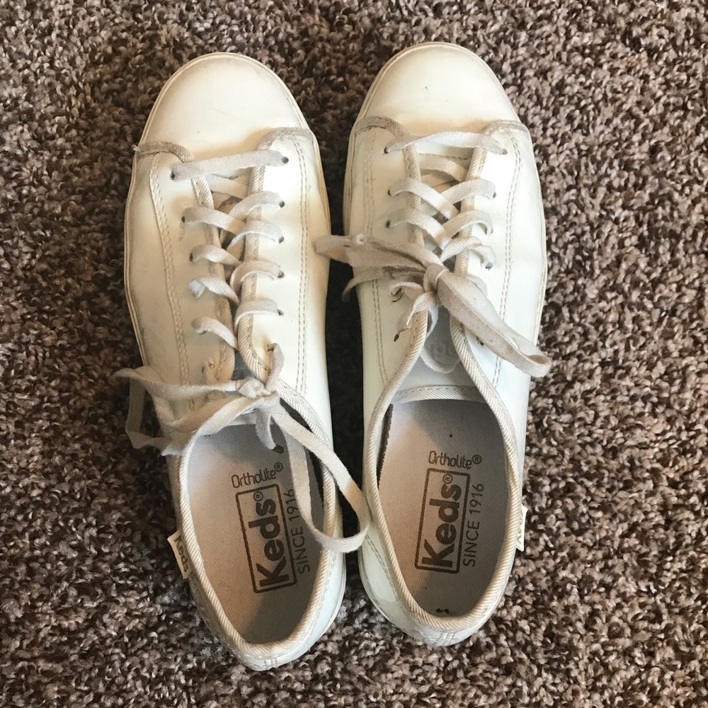 White sneakers